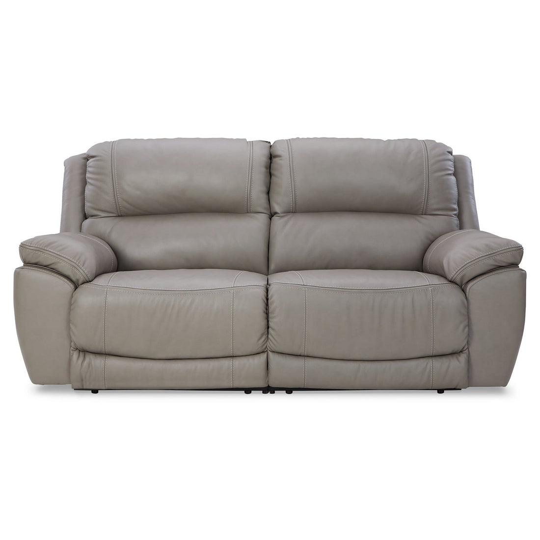 Dunleith 2-Piece Power Reclining Sectional Ash-U71605S3