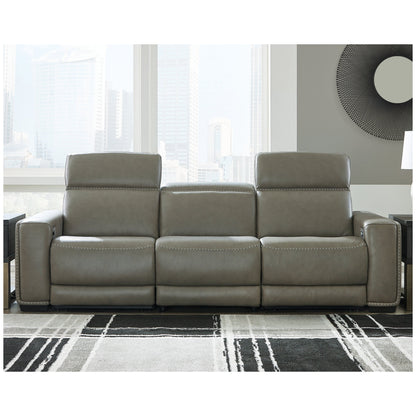 Correze 3-Piece Power Reclining Sectional Ash-U94202S2