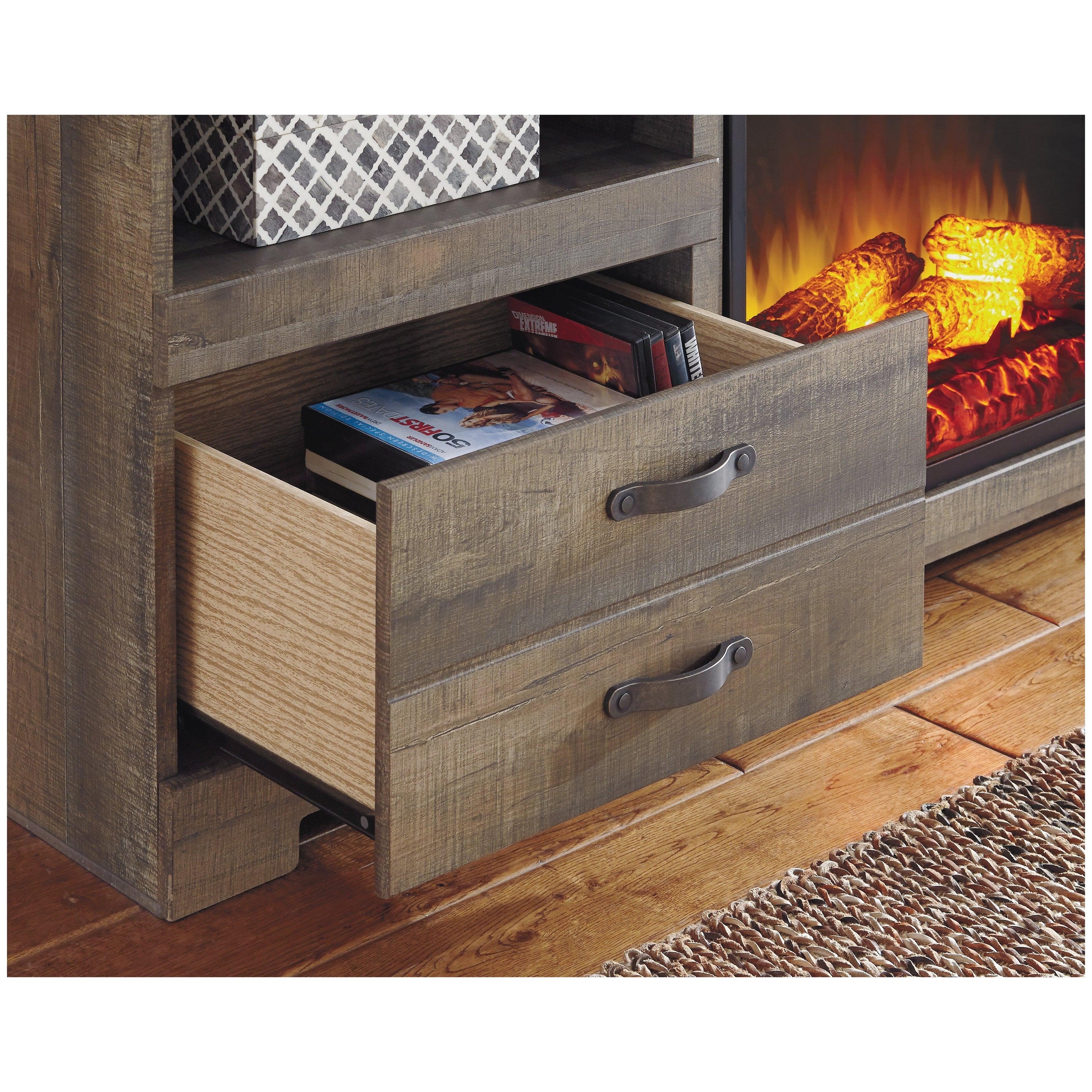 Trinell 63&quot; TV Stand Ash-W446-68