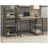 Soho Home Office Desk and Shelf Ash-Z1411838