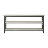 62" TV STAND / SOFA TABLE, FAUX MARBLE, 3A 35800-T