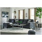 Abinger 2-Piece Sectional with Chaise - Ash-83905S1 - Underkut