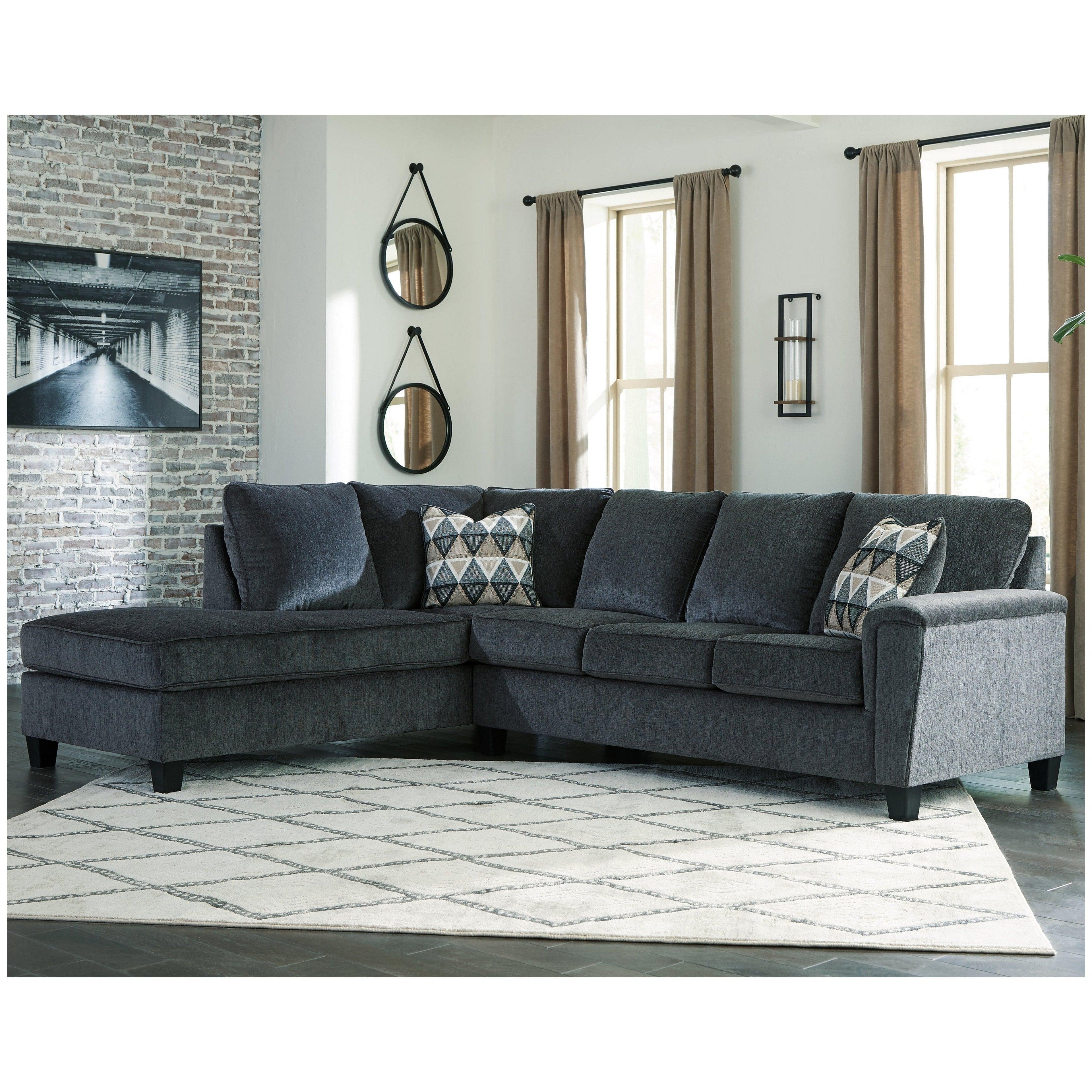 Abinger 2-Piece Sectional with Chaise - Ash-83905S1 - Underkut