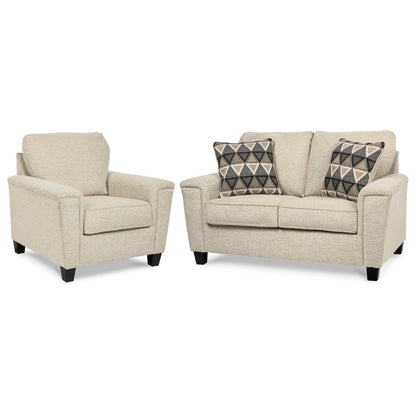 Abinger Loveseat and Chair - Ash-83904U2 - Underkut