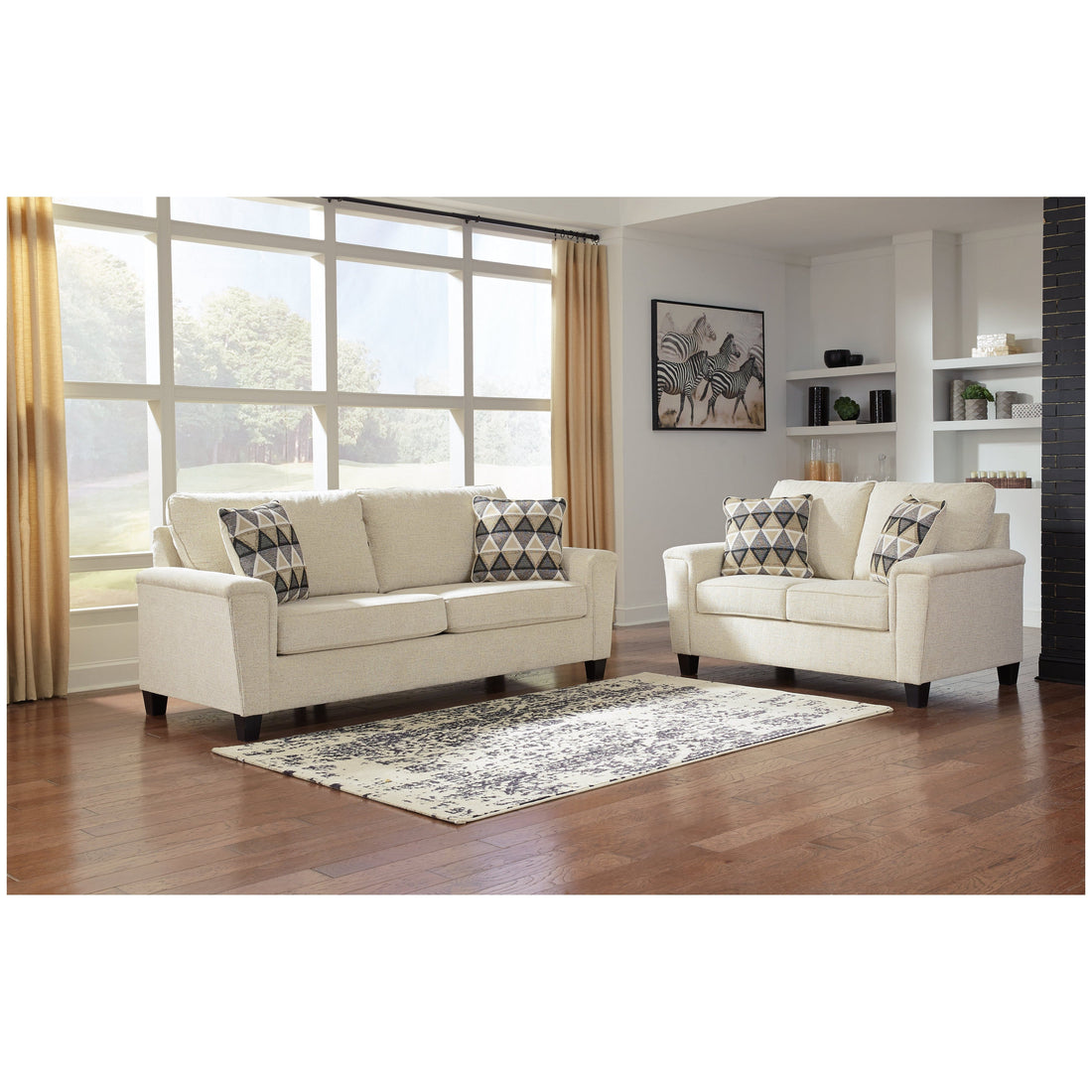 Abinger Sofa and Loveseat - Ash-83904U1 - Underkut