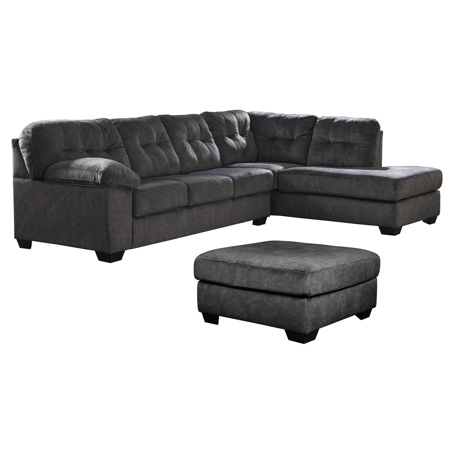 Accrington 2-Piece Sectional with Ottoman - Ash-70509U2 - Underkut