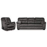 Accrington Sofa with Recliner - Ash-70509U5 - Underkut