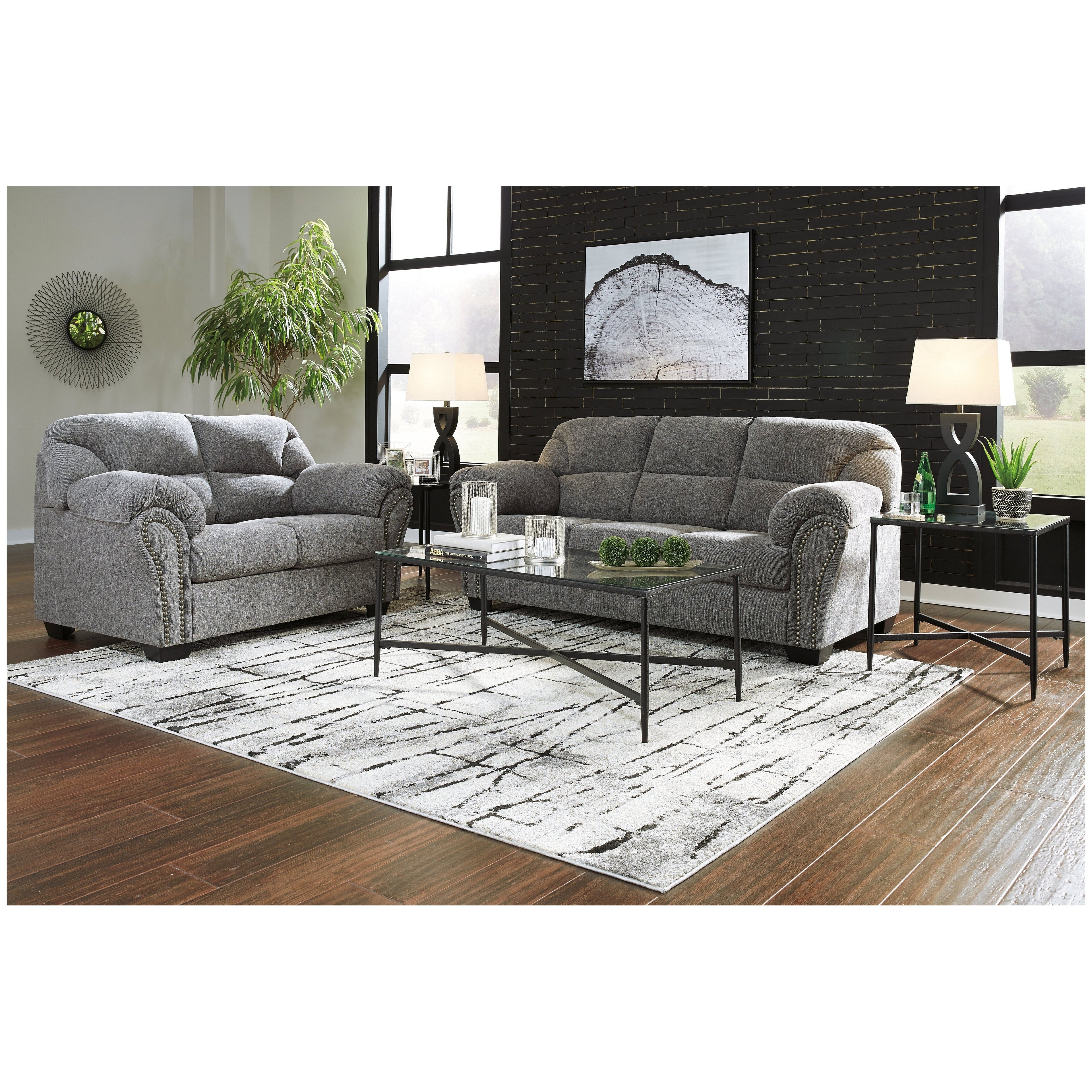 Allmaxx Sofa and Loveseat - Ash-28105U1 - Underkut