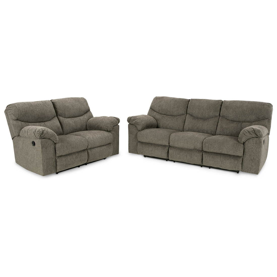 Alphons Reclining Sofa and Loveseat - Ash-28201U1 - Underkut