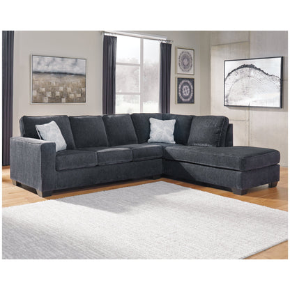 Altari 2-Piece Sectional with Chaise - Ash-87213S2 - Underkut