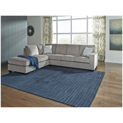 Altari 2-Piece Sectional with Ottoman - Ash-87214U2 - Underkut