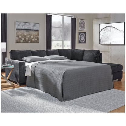 Altari 2-Piece Sleeper Sectional with Chaise - Ash-87213S3 - Underkut