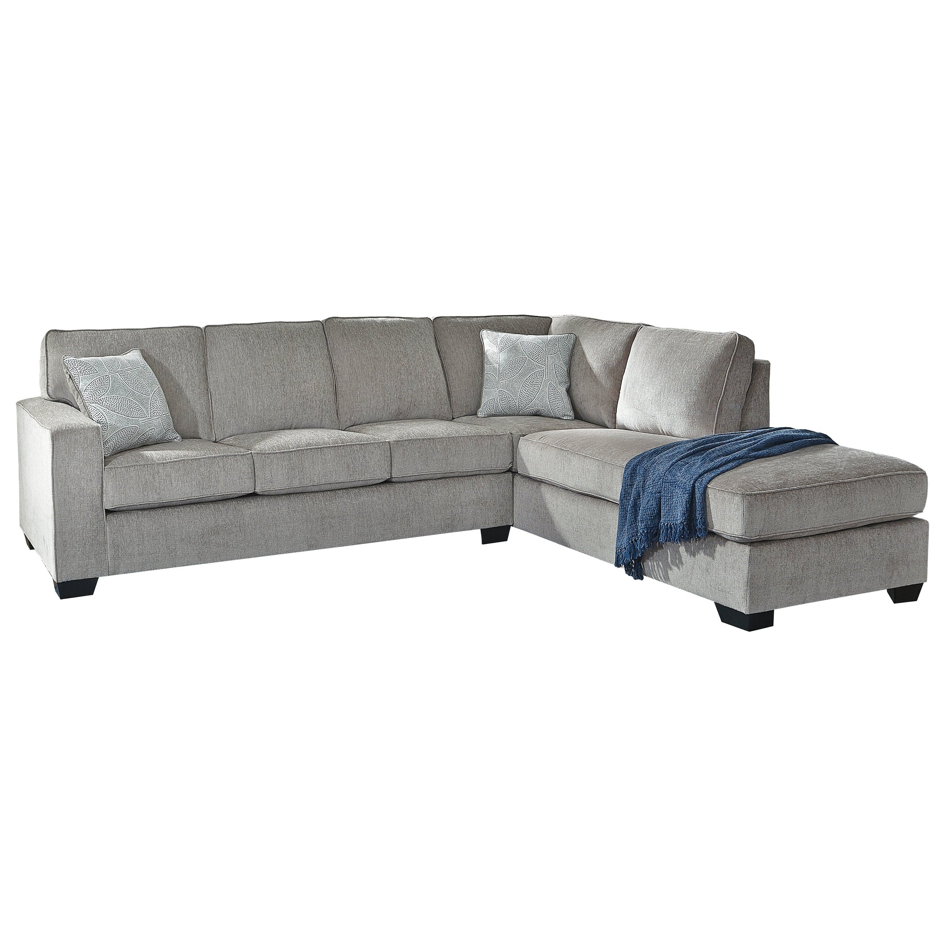 Altari 2-Piece Sleeper Sectional with Chaise - Ash-87214S3 - Underkut