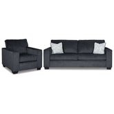 Altari Sofa Sleeper with Chair - Ash-87213U3 - Underkut