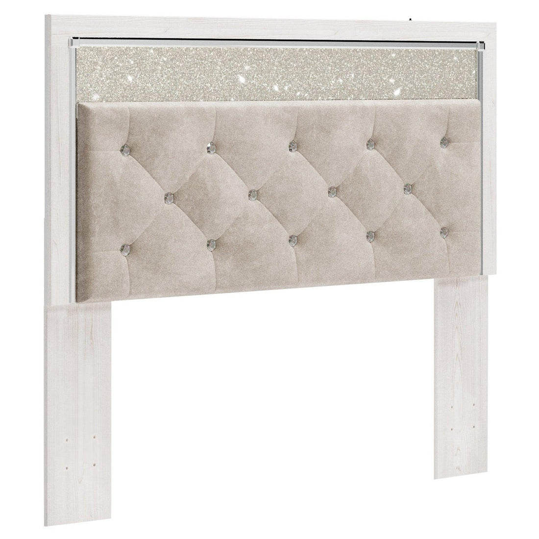 Altyra Upholstered Panel Headboard - Ash-B2640-57 - Underkut