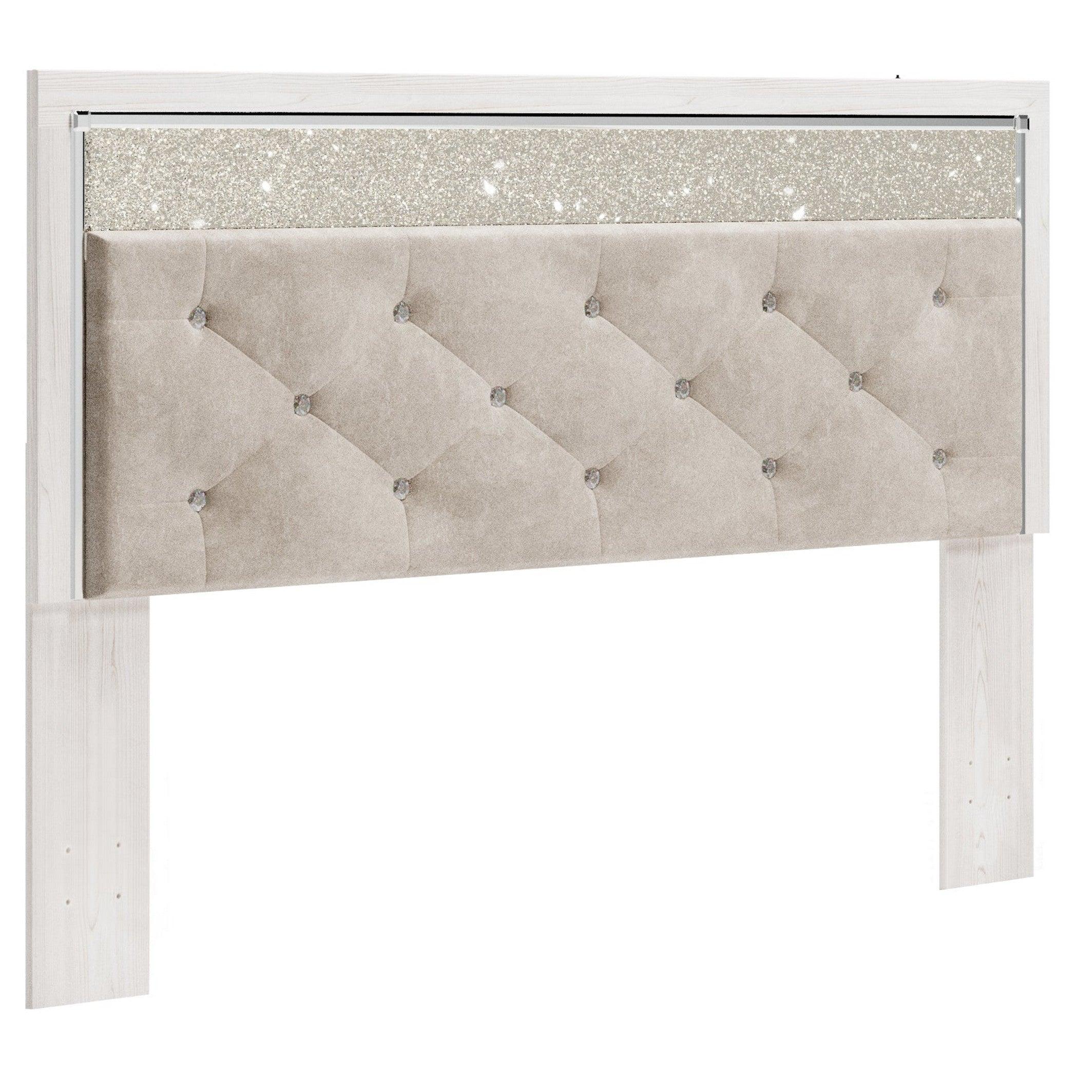 Altyra Upholstered Panel Headboard - Ash-B2640-58 - Underkut