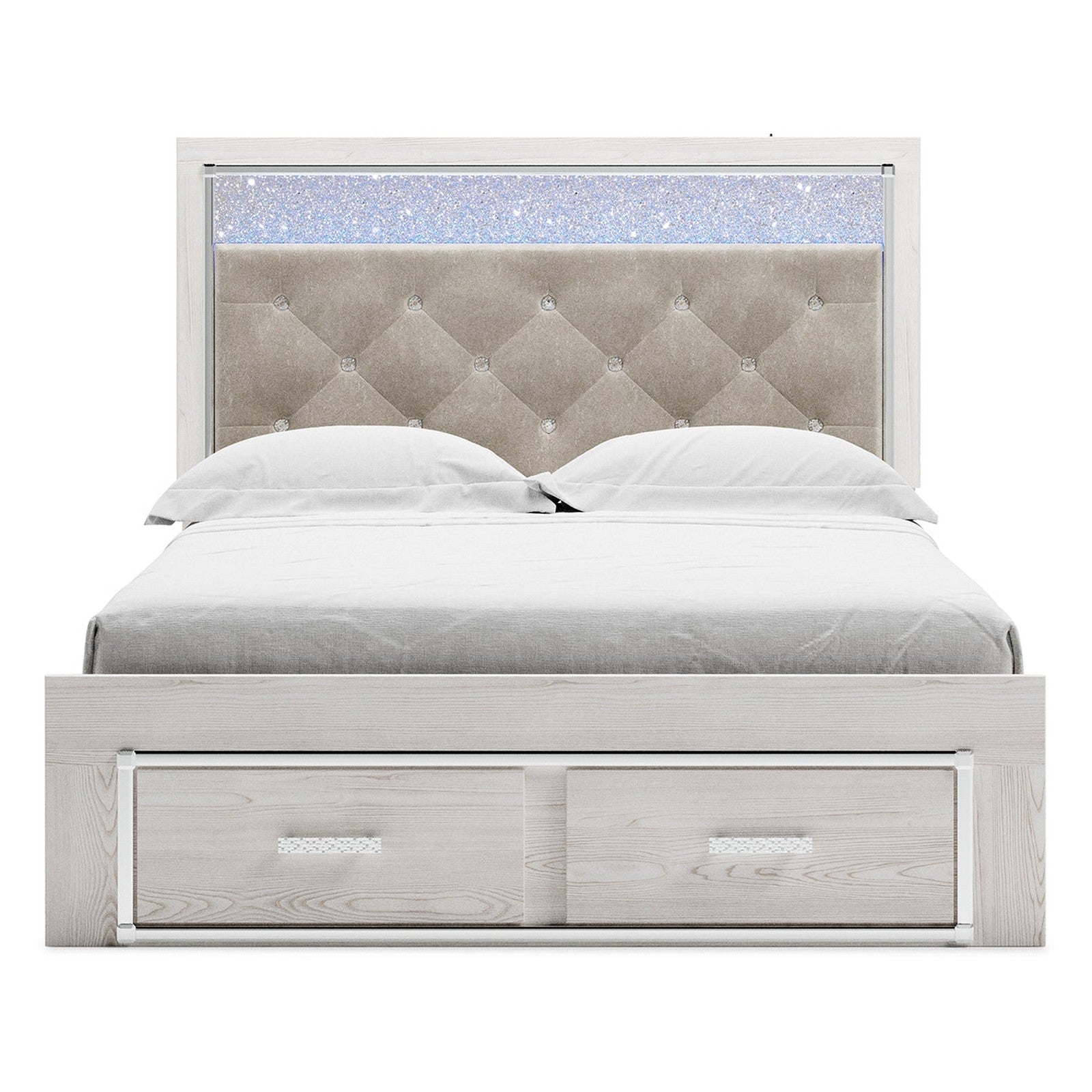 Altyra Upholstered Storage Bed - Ash-B2640B17 - Underkut