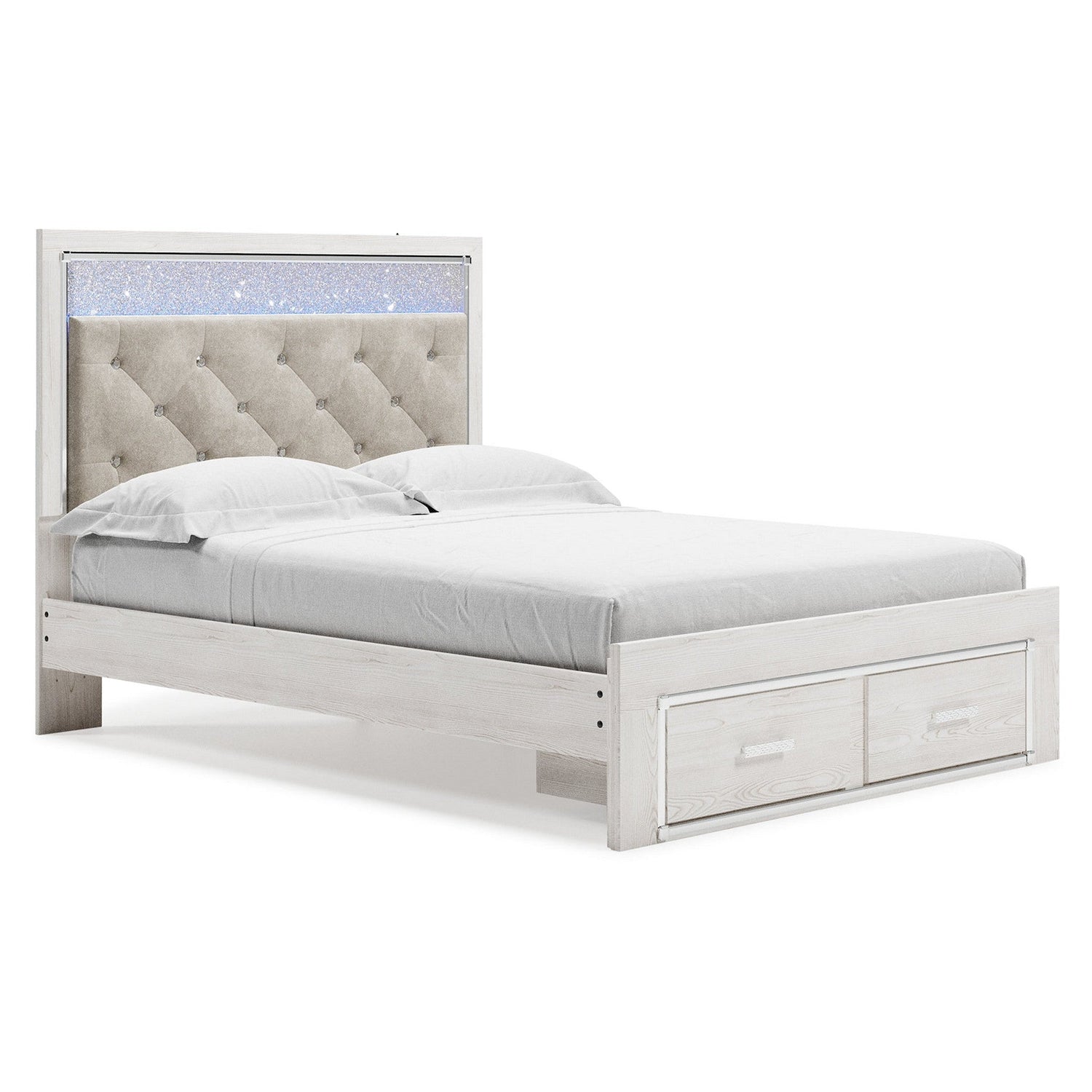 Altyra Upholstered Storage Bed - Ash-B2640B17 - Underkut