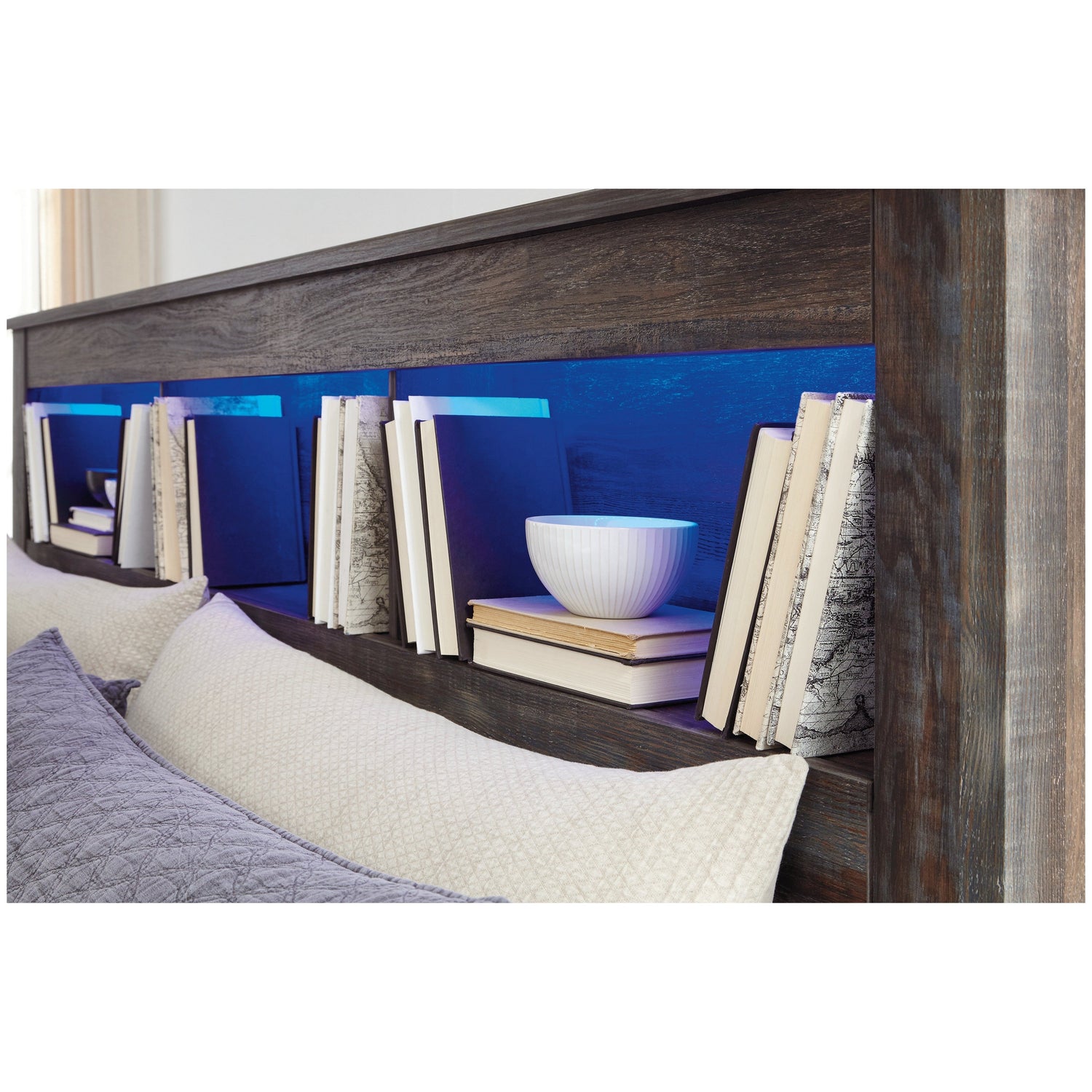 Drystan Bookcase Headboard