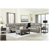 Dunleith 6-Piece Power Reclining Sectional