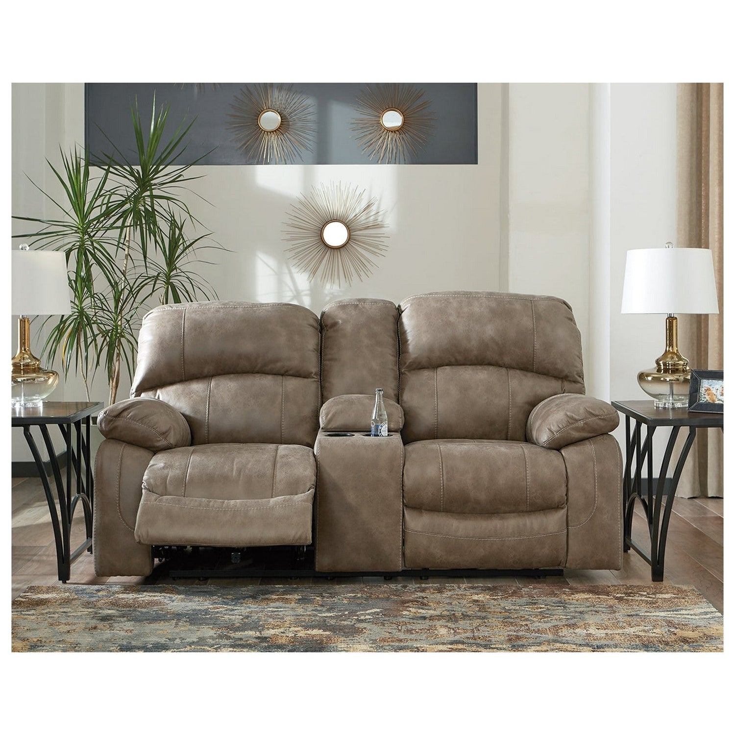 Dunwell Power Reclining Loveseat with Console