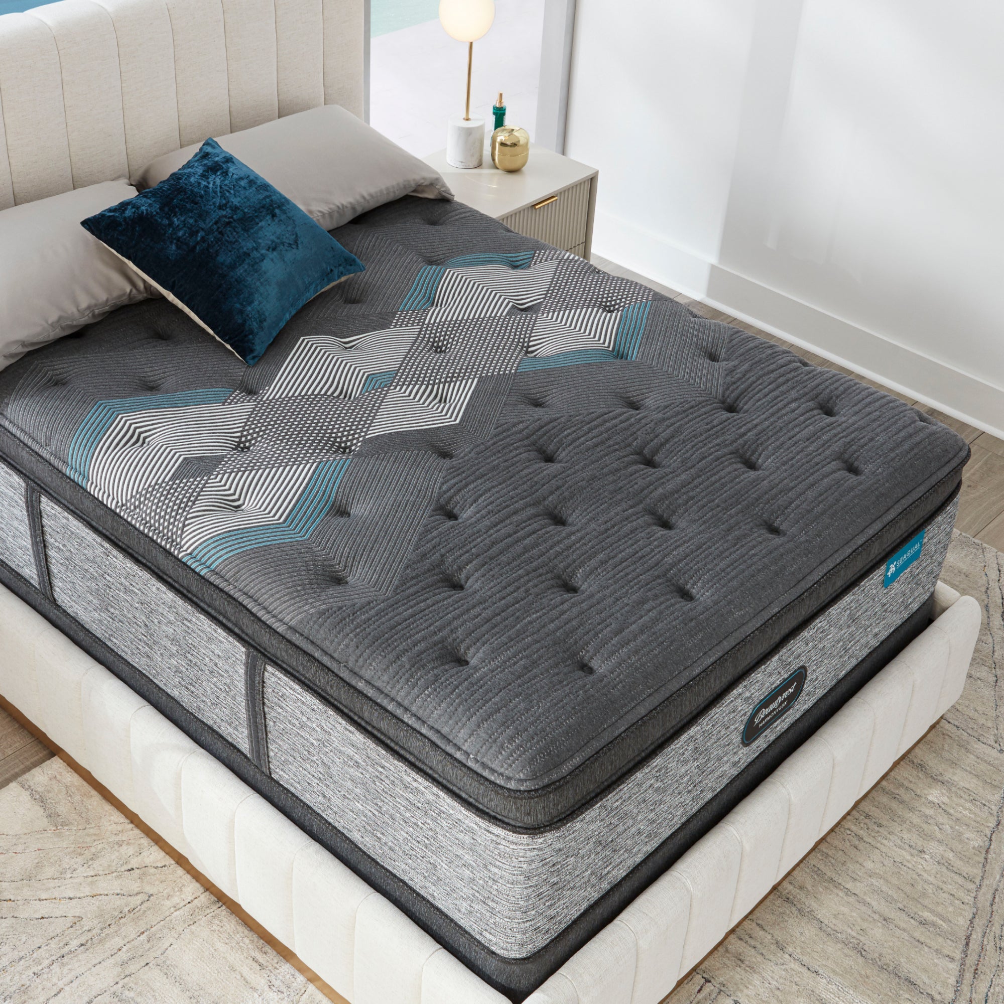 Tapa tipo almohada mediana Beautyrest Diamond Series