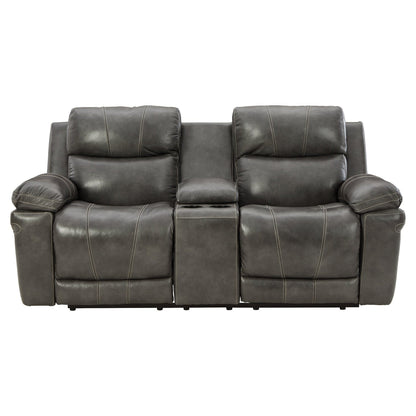 Edmar Power Reclining Loveseat with Console