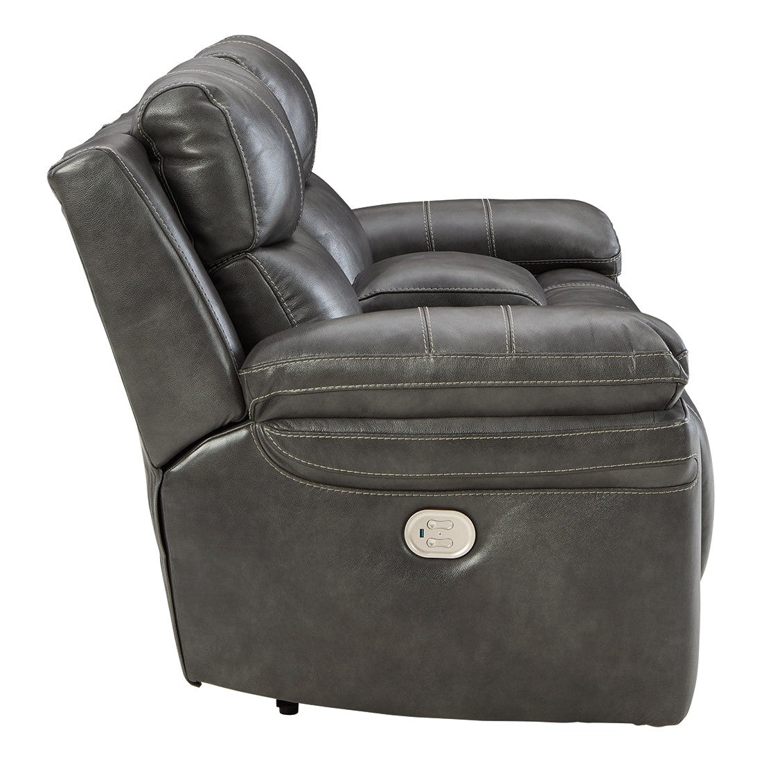 Edmar Power Reclining Loveseat with Console