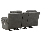 Edmar Power Reclining Loveseat with Console