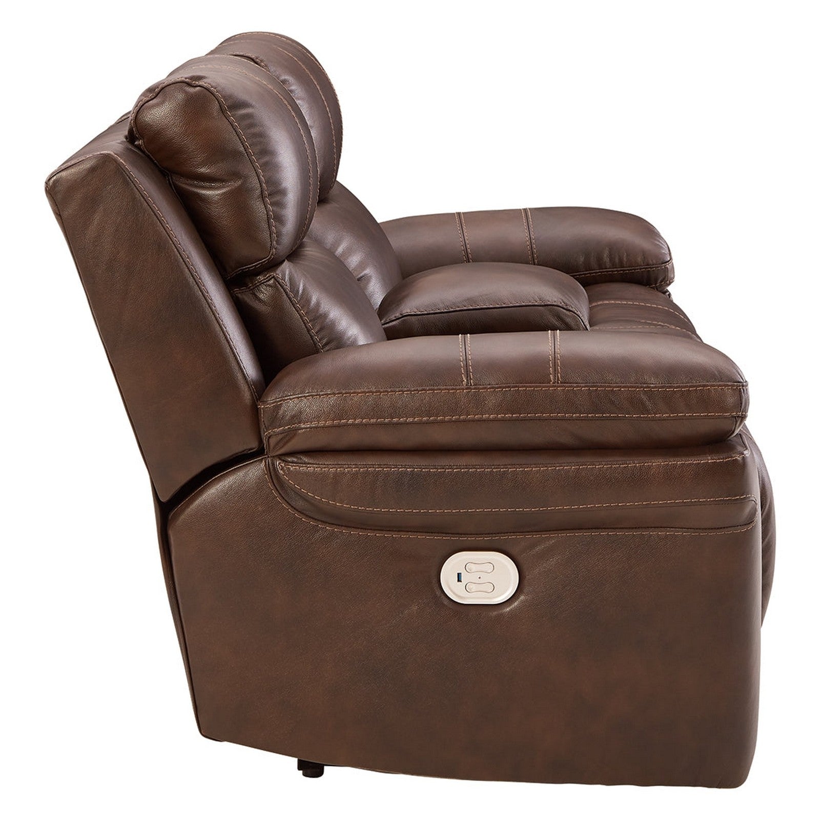 Edmar Power Reclining Loveseat with Console