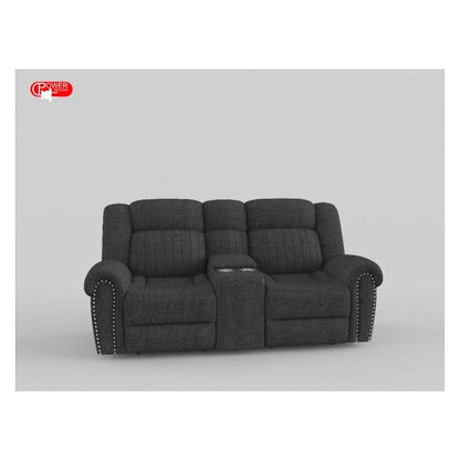 Power Double Reclining Love Seat with Center Console 9204CC-2PW