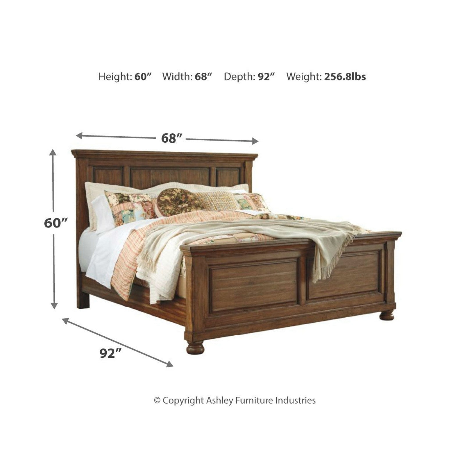 Flynnter Panel Bed