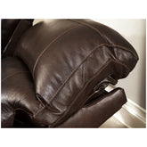 Hallstrung Power Reclining Loveseat with Console