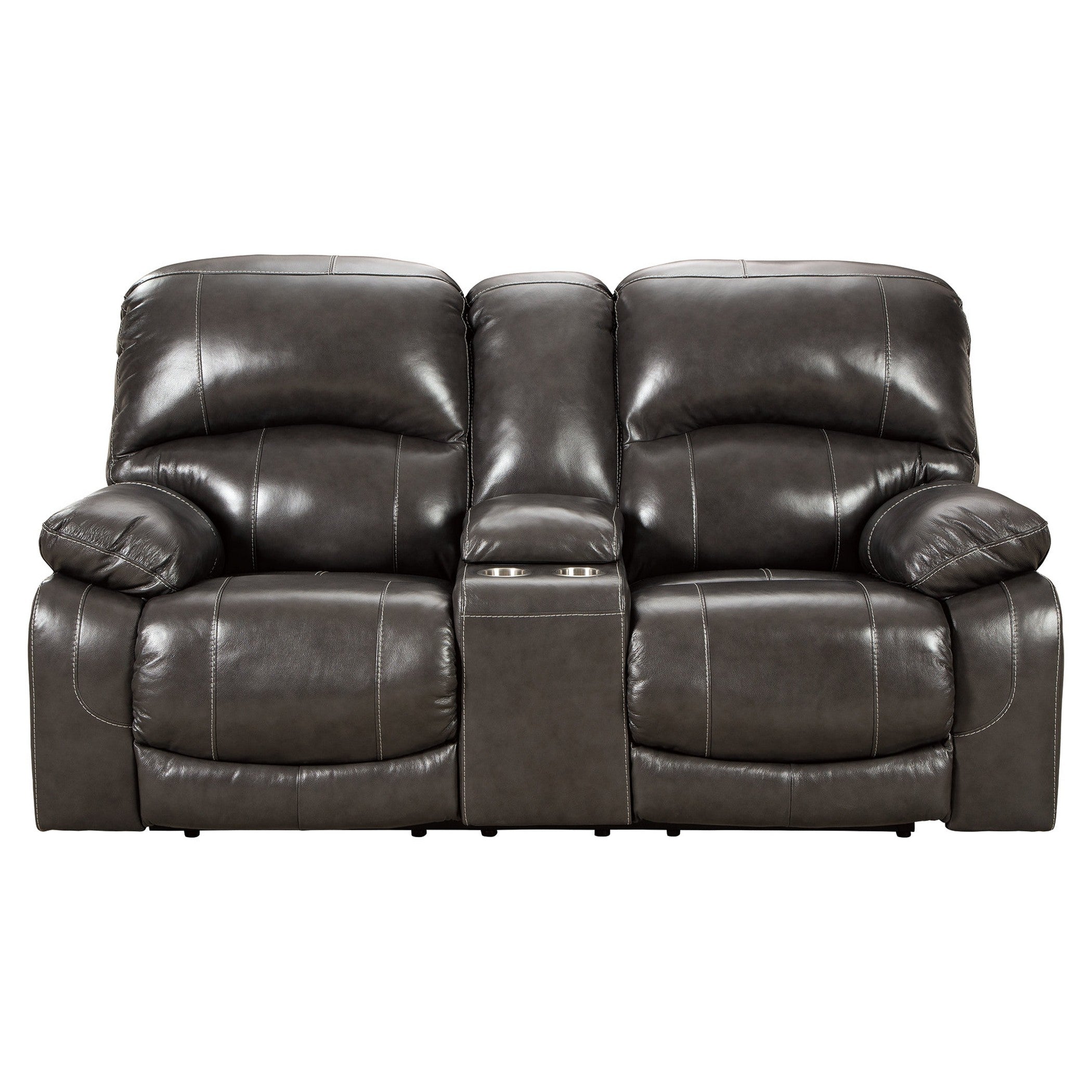 Hallstrung Power Reclining Loveseat with Console