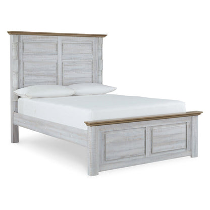 Haven Bay Panel Bed Ash-B1512B4