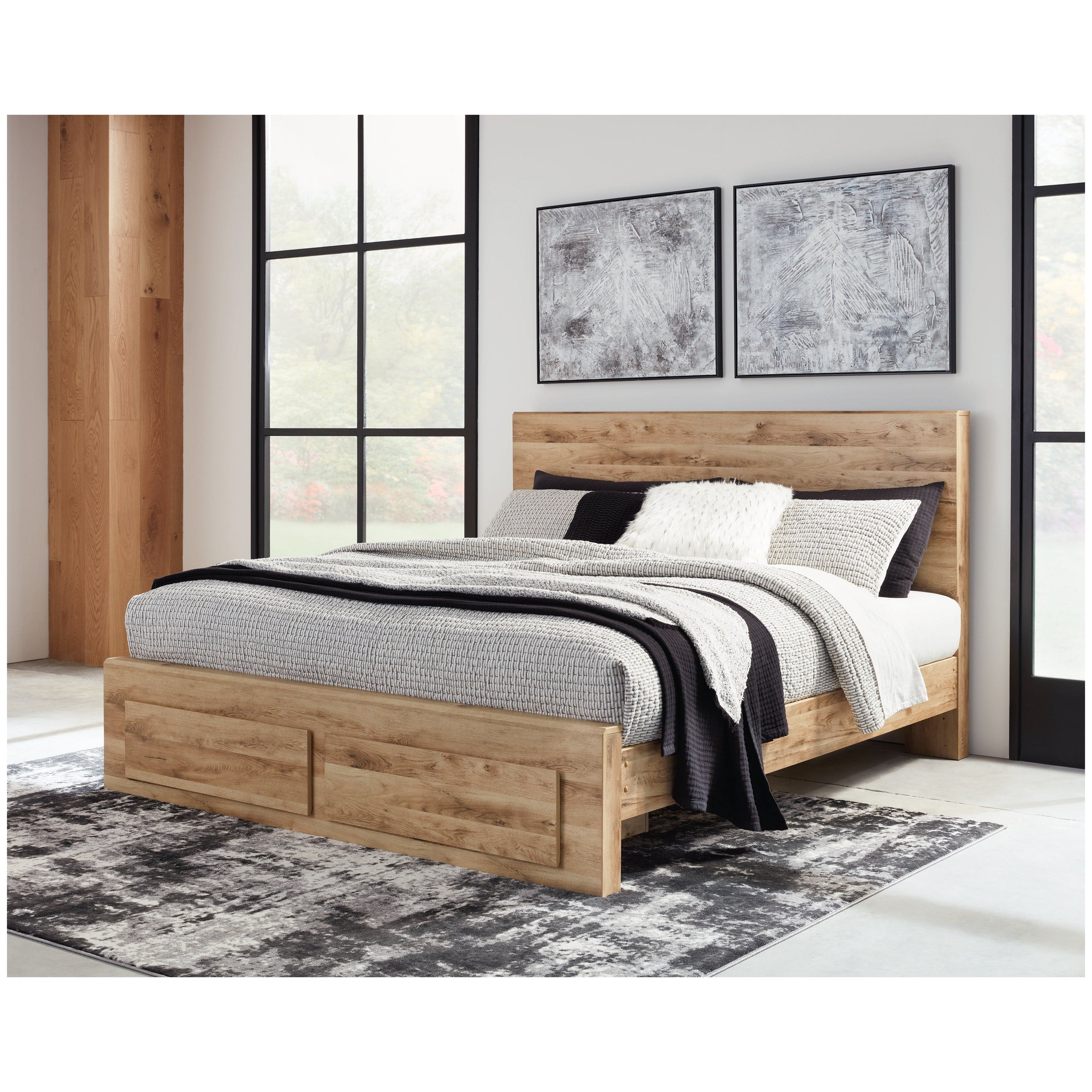 Hyanna Panel Storage Bed