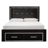 Kaydell Upholstered Panel Bed with Storage