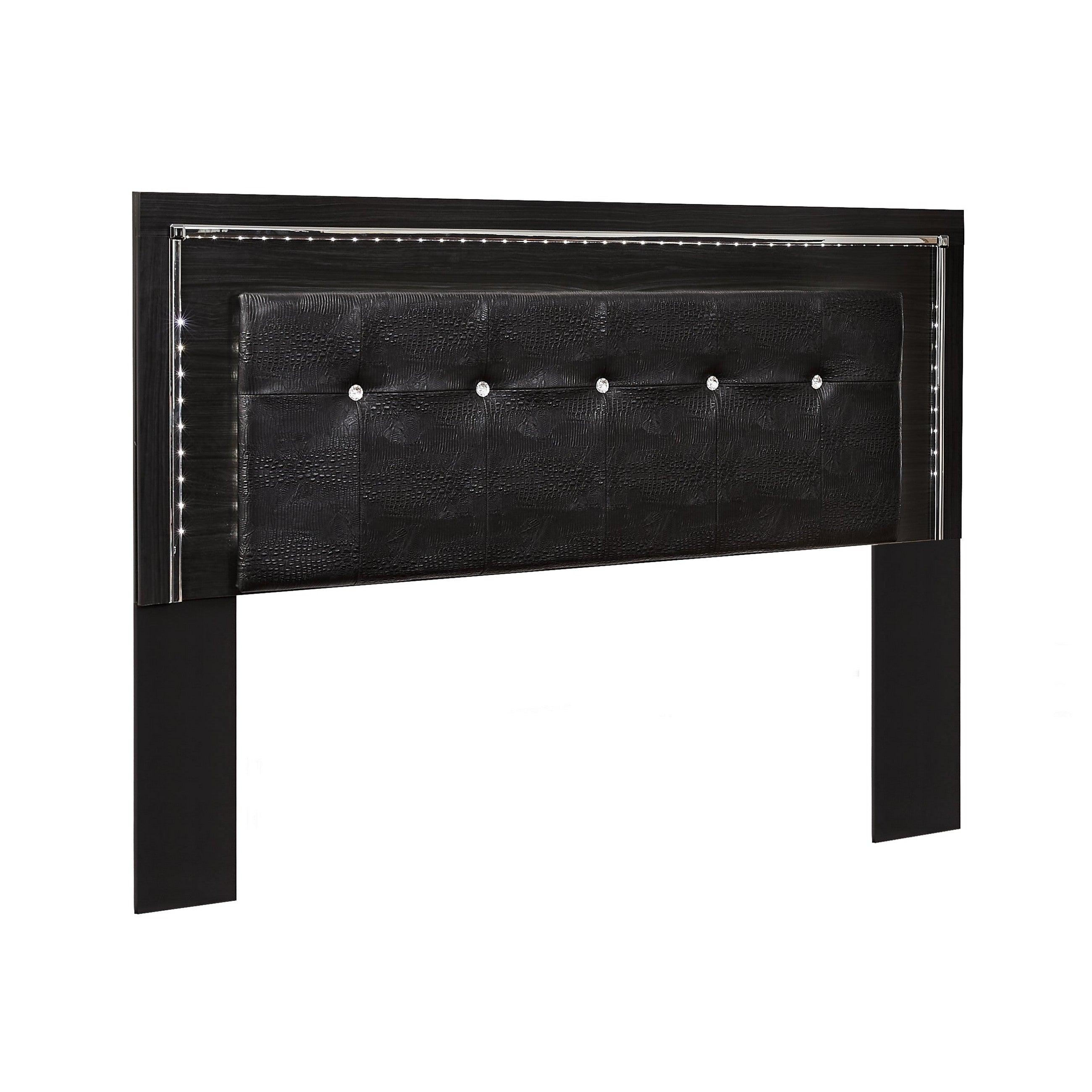 Kaydell Upholstered Panel Headboard Ash-B1420-58