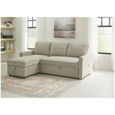 Kerle 2-Piece Sectional with Pop Up Bed