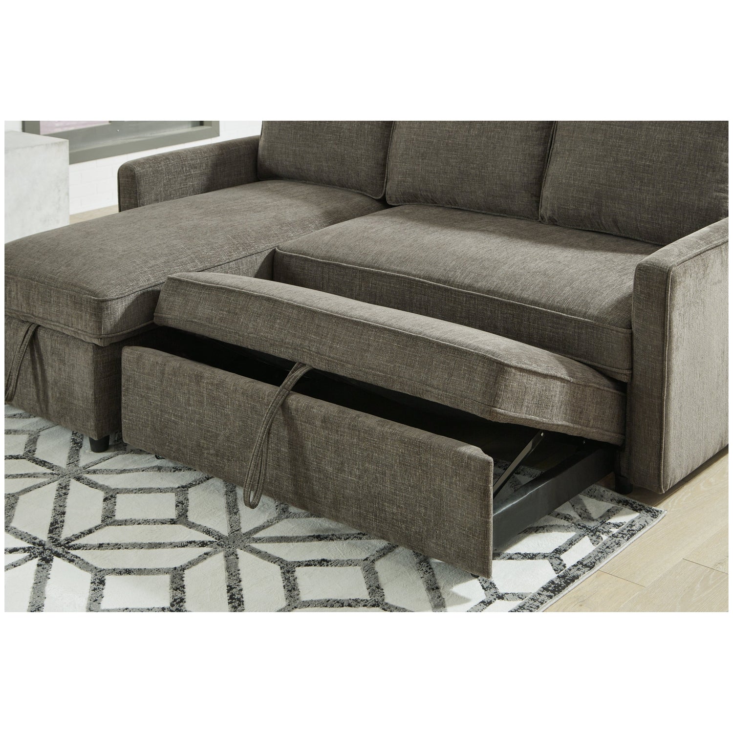 Kerle 2-Piece Sectional with Pop Up Bed