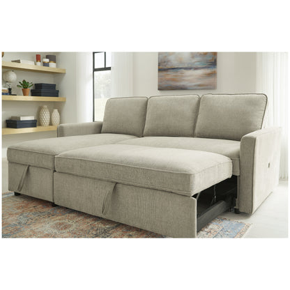 Kerle 2-Piece Sectional with Pop Up Bed