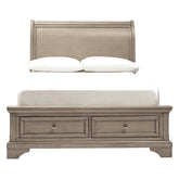 Lettner Sleigh Bed