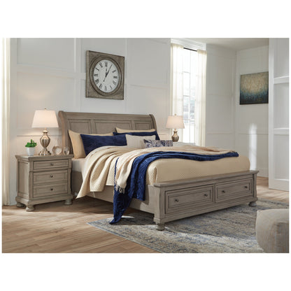 Lettner Sleigh Bed