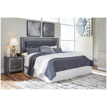 Lodanna Upholstered Panel Headboard Ash-B214-58