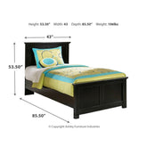 Maribel Panel Bed