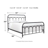 Nashburg Metal Bed