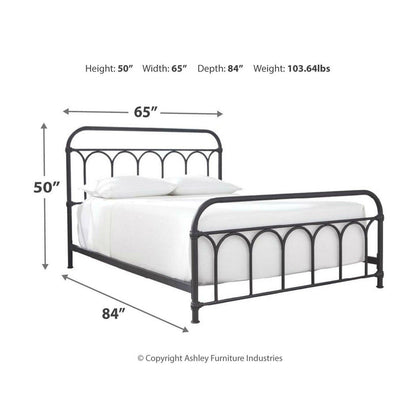 Nashburg Metal Bed