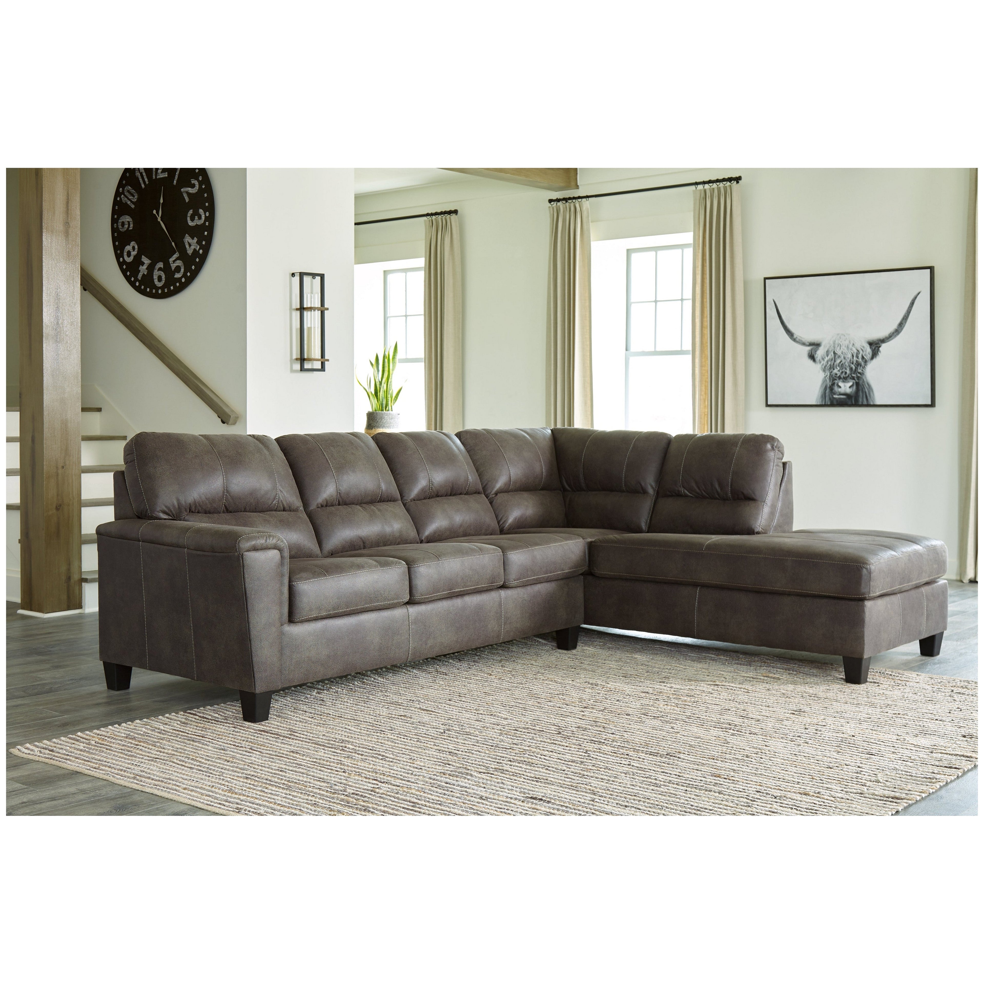 Navi 2-Piece Sleeper Sectional with Chaise