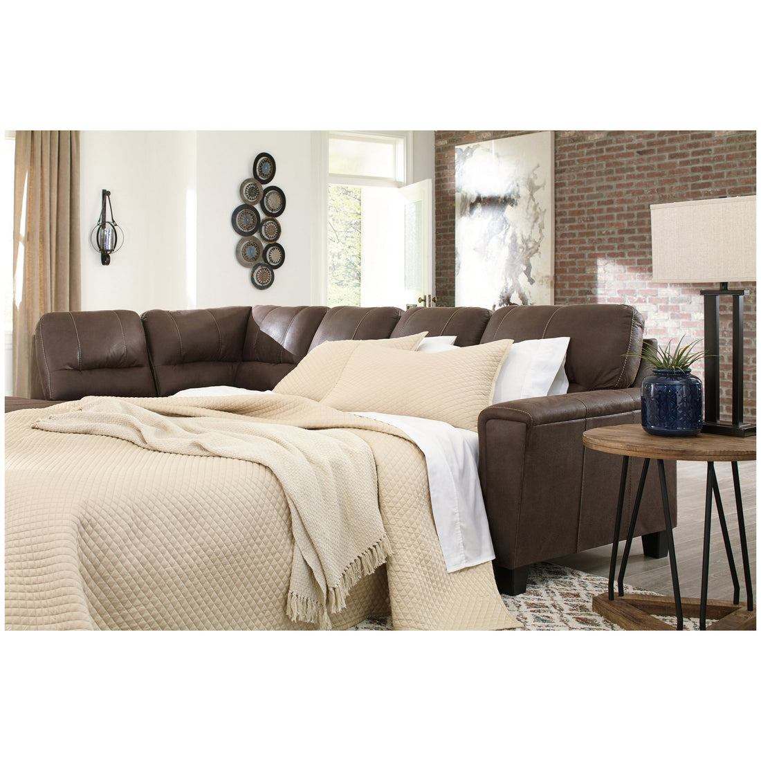 Navi 2-Piece Sleeper Sectional with Chaise