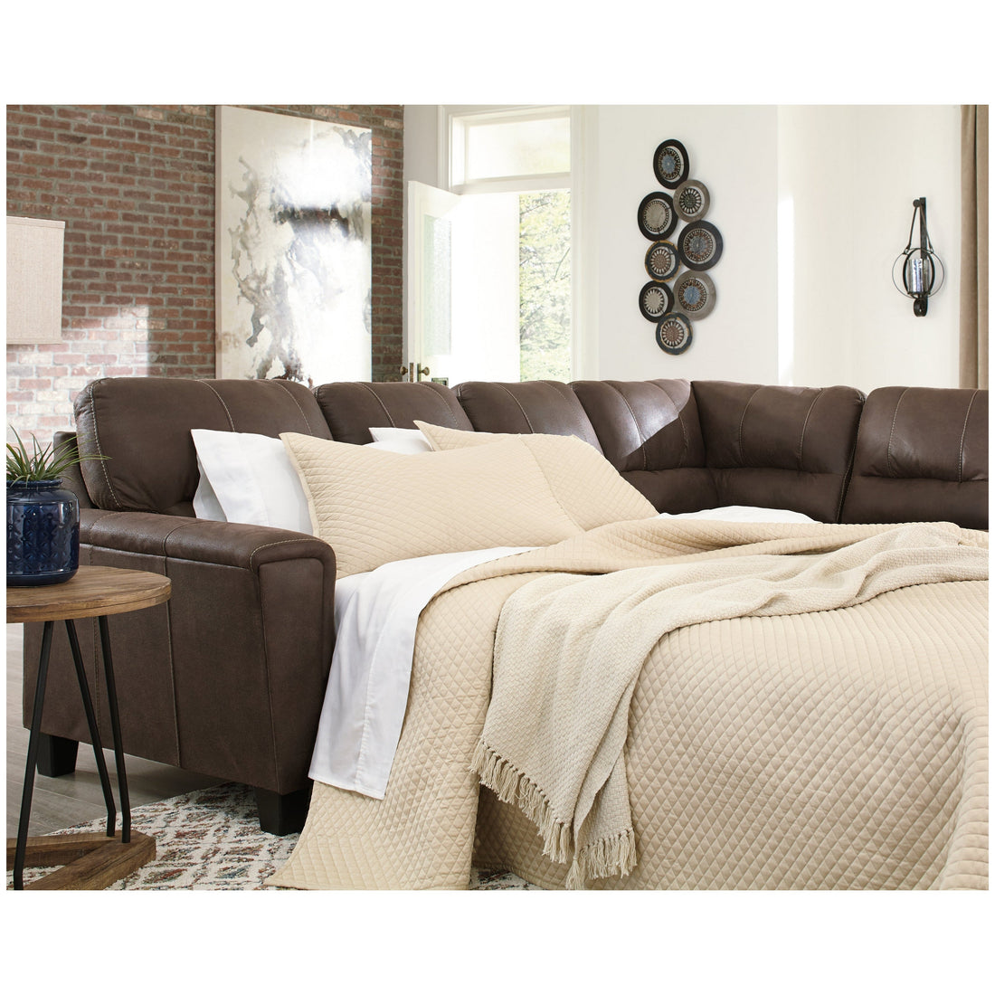 Navi 2-Piece Sleeper Sectional with Chaise